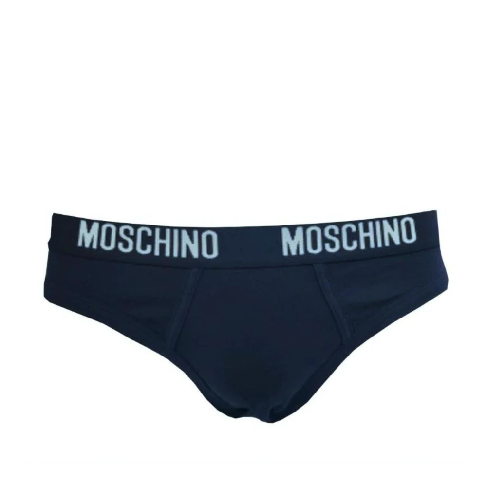 Moschino Herren Blau - Slip Brief Bi-Pack - Underwear - 2XL