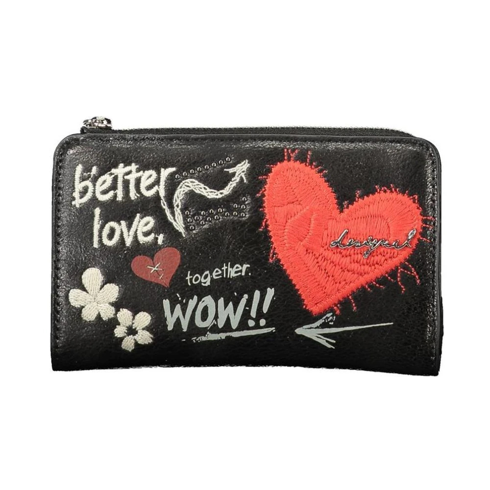 Desigual - Wow Emma Wallet - Accessories - Damen - Schwarzk - One Size - Bild 8