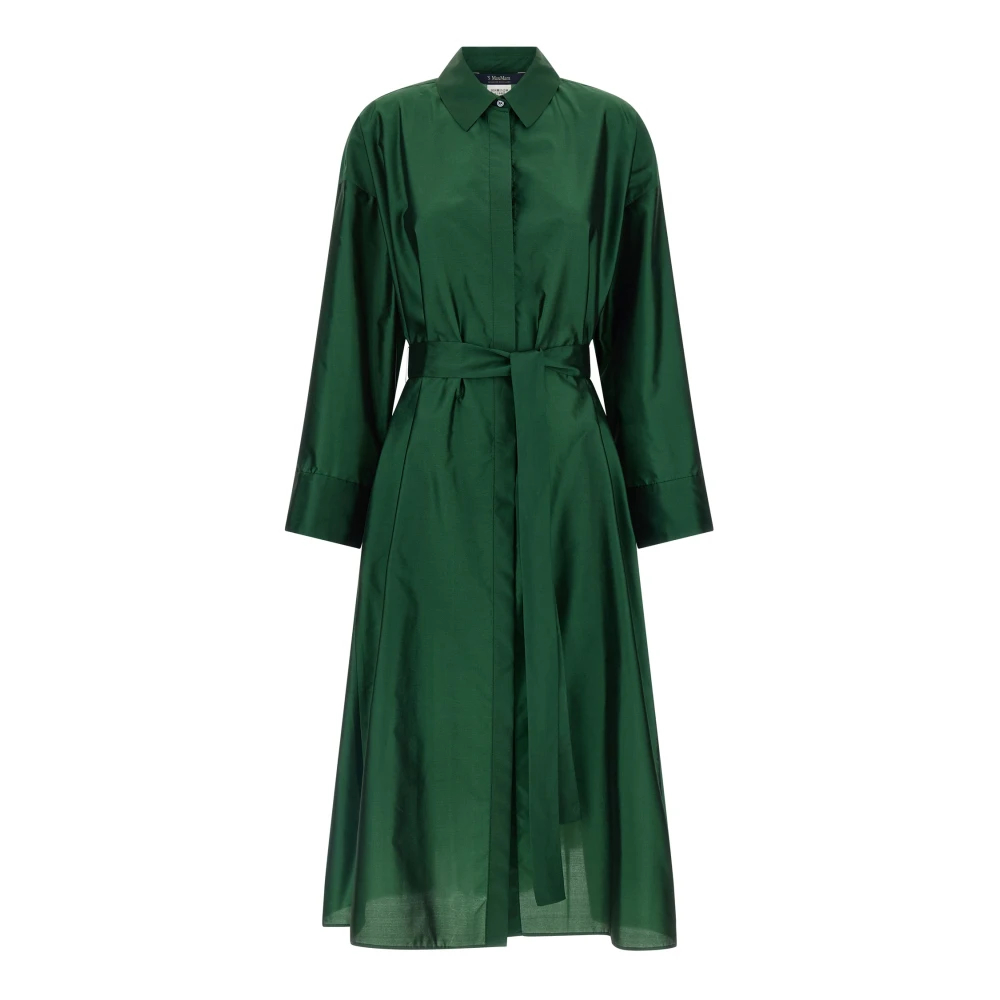 Max Mara Damen Grün - Smmanna Midi Kleid - Dresses - L