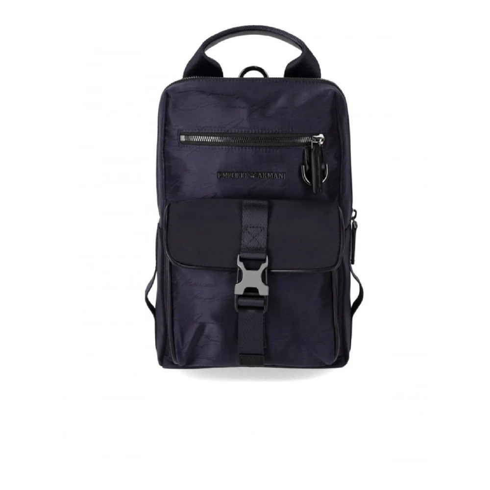Emporio Armani Herren Blau - Er Rucksack Y4o402y202j87077 - Bags - One Size
