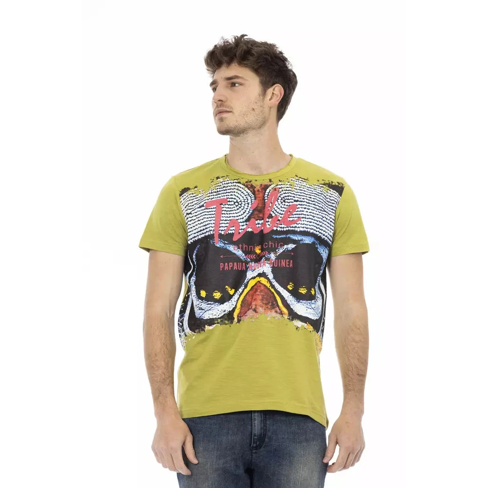 Trussardi Herren Grün - Action Kurzarm-T-Shirt - Tops - 2XL