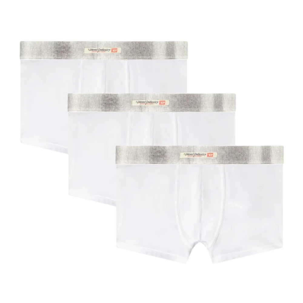Diesel Herren Weiß - Damien Dnm 3Er-Pack - Underwear - L