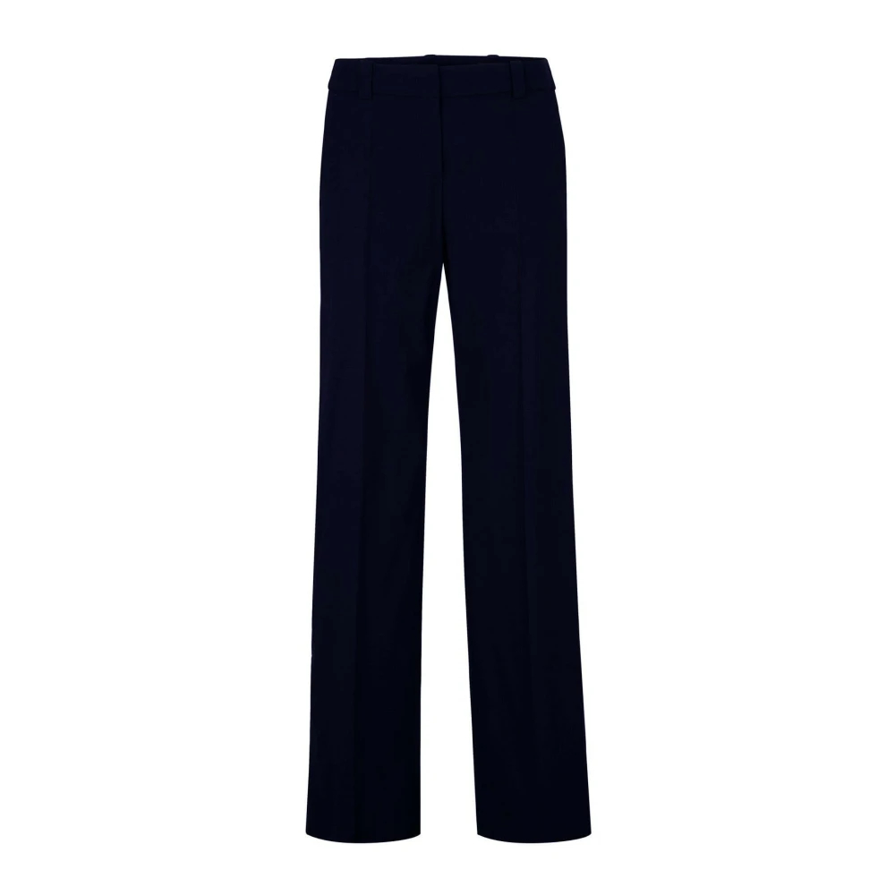 Windsor - Woll Business Hose - Trousers - Damen - Blau - 2XL