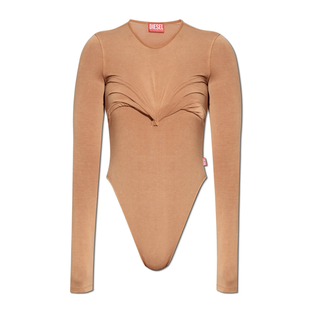 Diesel Damen Braun - T-Finne-Q2 Bodysuit - Tops - M