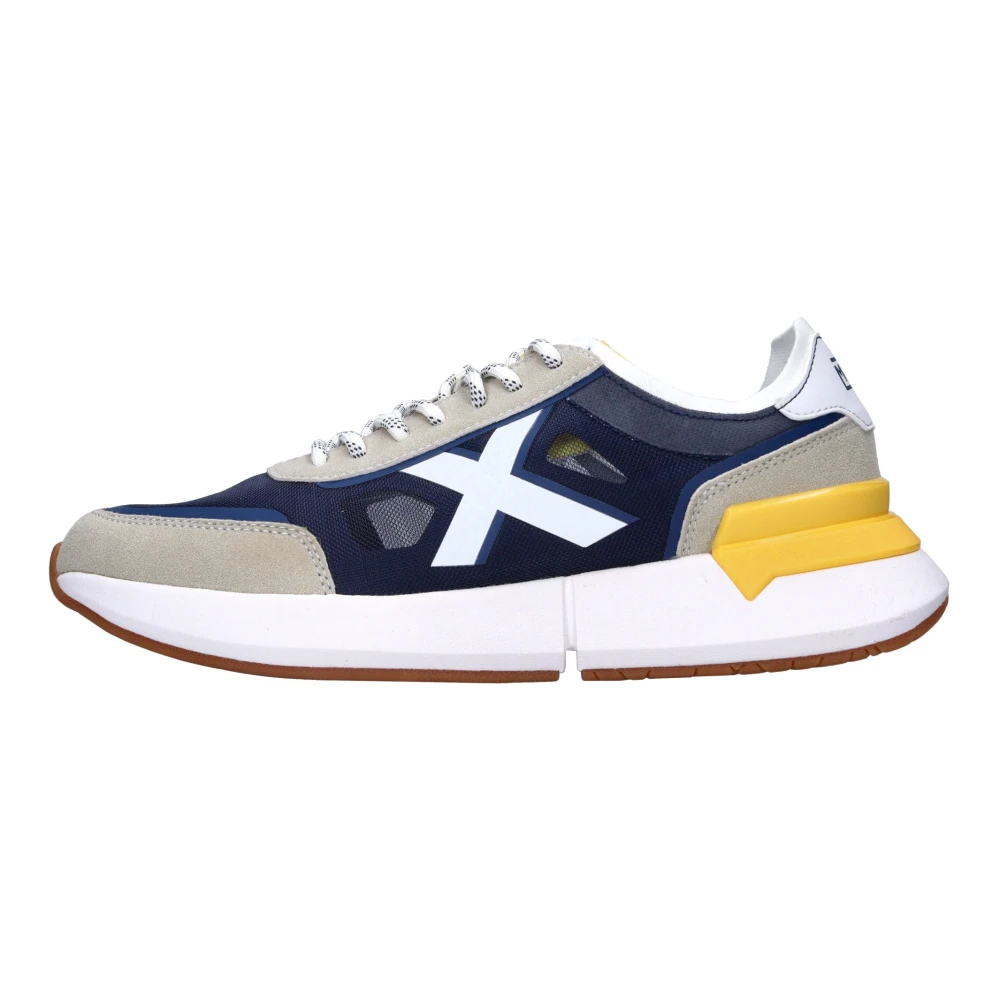 Munich Herren Multicolor - Wildleder- Und Stoff-Sneakers - Shoes - Mehrfarbig -40 Eu
