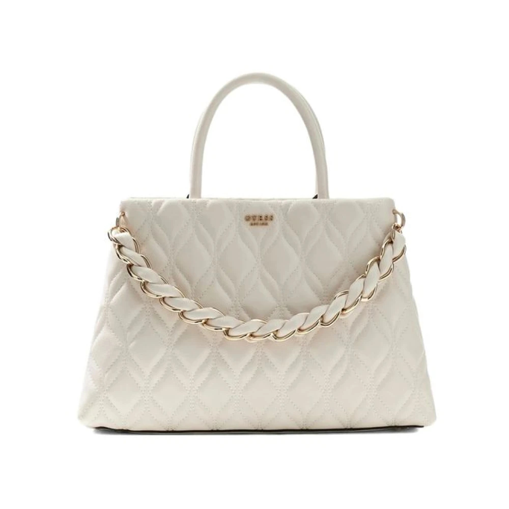Guess Damen Beige Handtasche Maxime - Bild 5