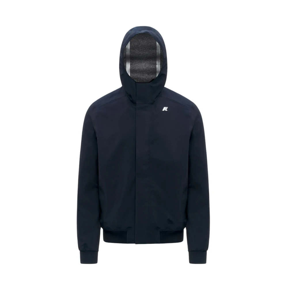 K-Way Herren Blau - Joachim Bonded Jersey - Jackets - M