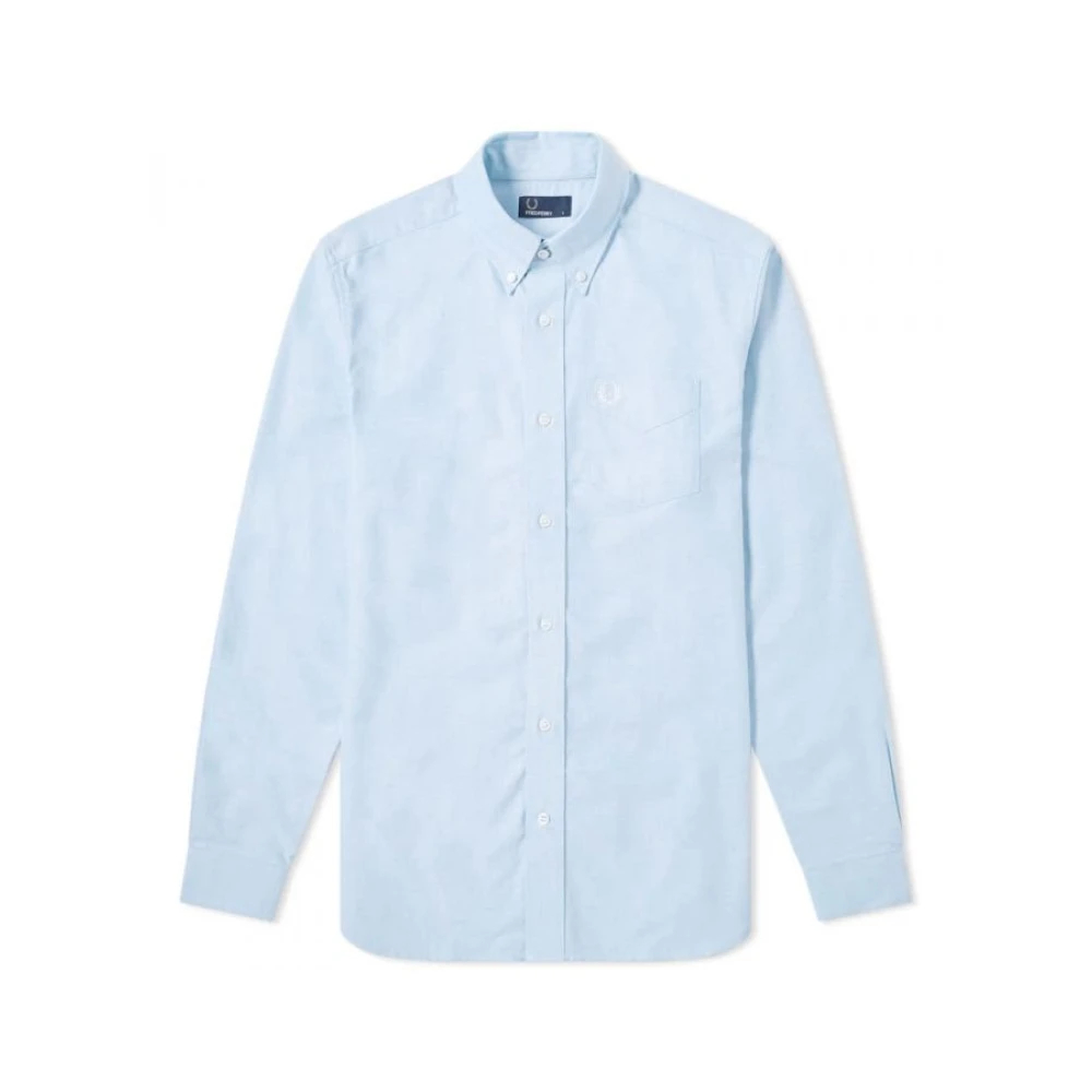 Fred Perry Herren Blau – Hellblaues Oxford-Hemd - Bild 10