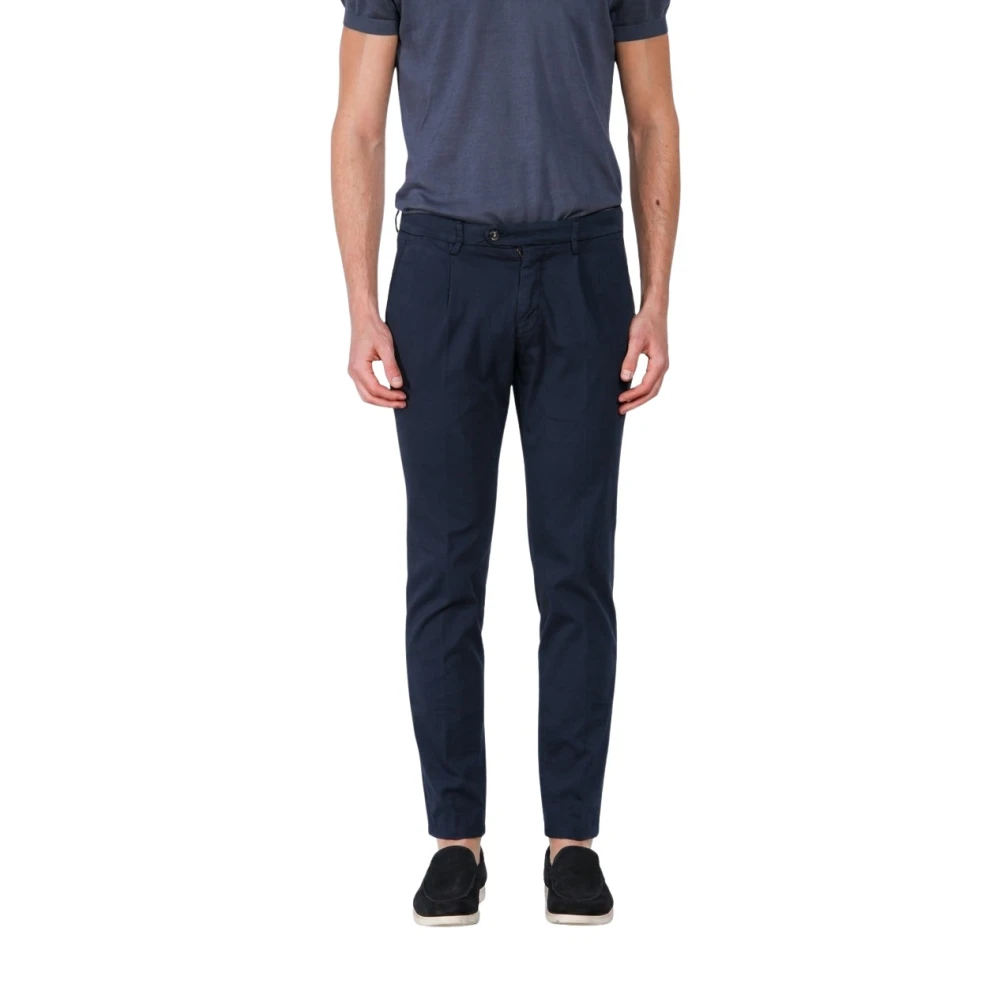 Mason's Herren Blau - Torino 1 Pinces Flex - Trousers - 2XL