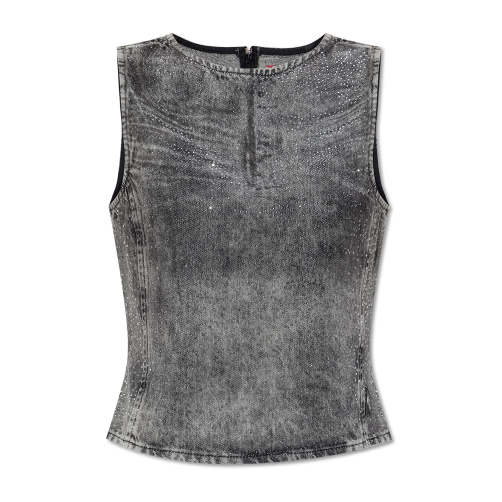 Diesel Damen Grau - Top De-Pinar-S - Tops - S