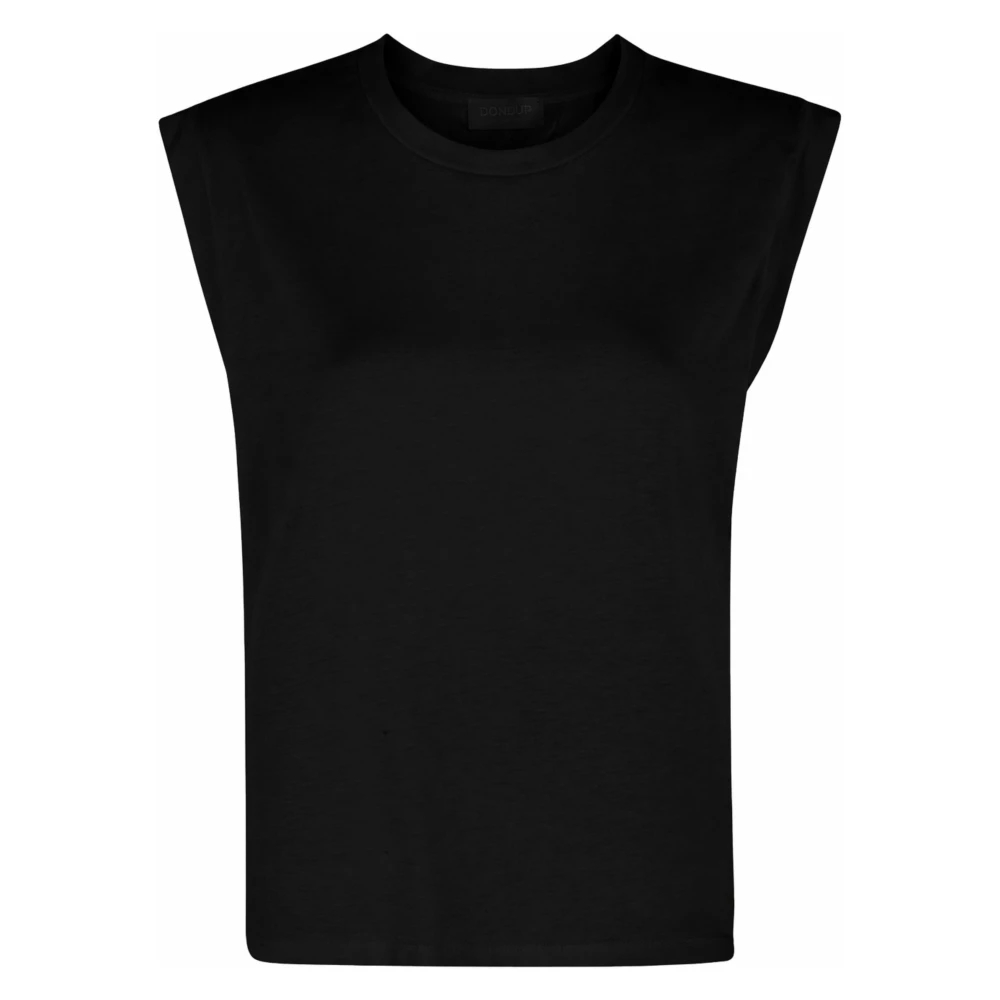 Dondup Damen Schwarz - Girocollo Regular In Jersey - Tops - K - S