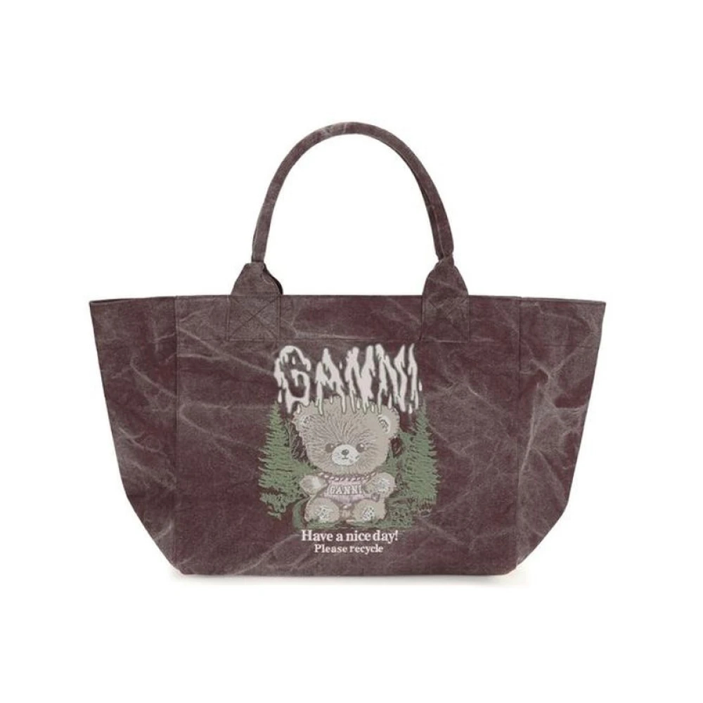 Ganni , Damen, Taschen, Lila, One Size - Bild 7