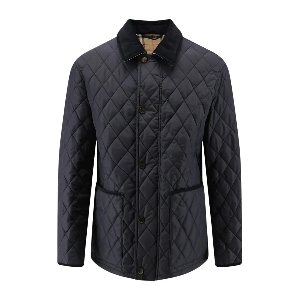 Burberry - Gesteppte Nylon Haddington Jacke - Jackets - Herren - Schwarzk - L - Bild 3
