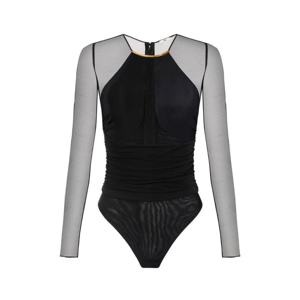 Elisabetta Franchi , Damen, Oberteile, Schwarzk, M  - Image 2