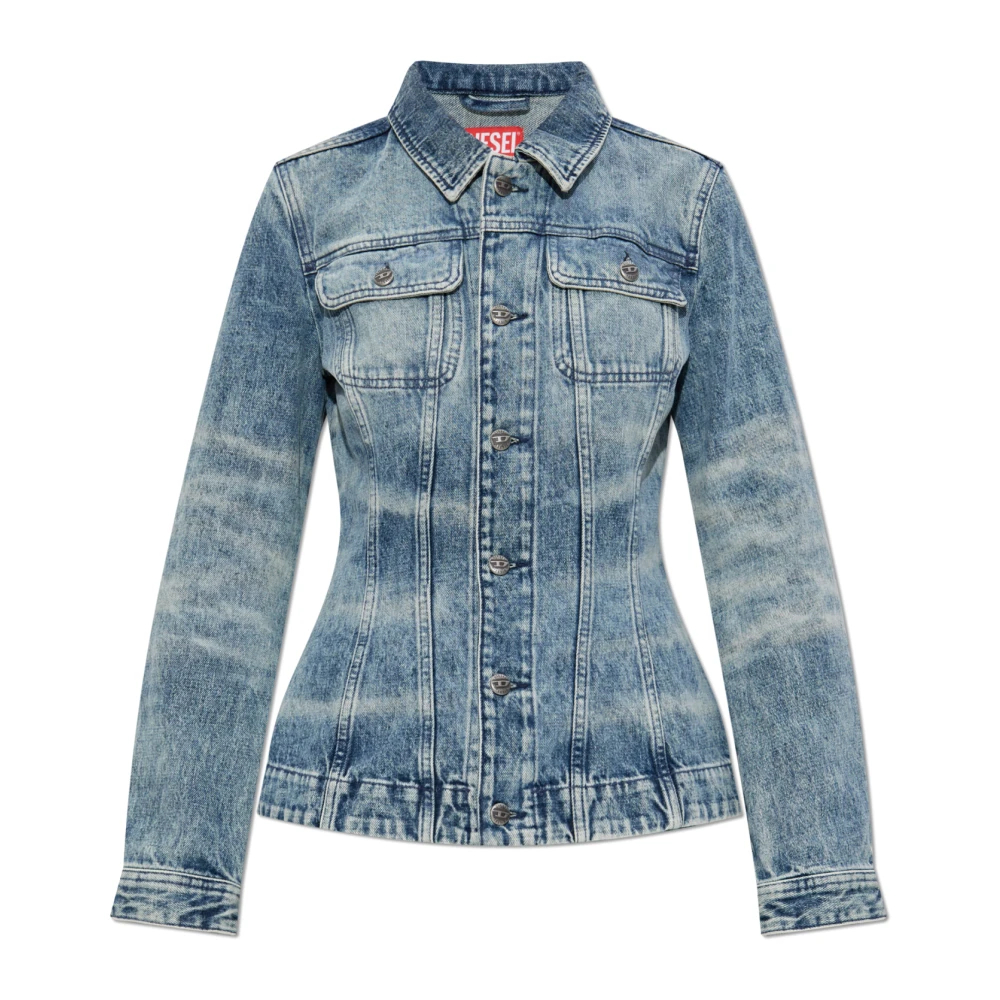 Diesel Damen Blau - Denimjacke De-Katerin-Fsh - Jackets - Xs