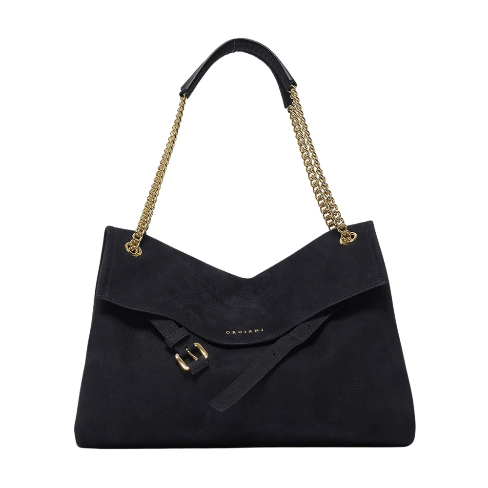 Orciani Damen Blau - Venus Nabucco Midi Schultertasche - Bags - One Size