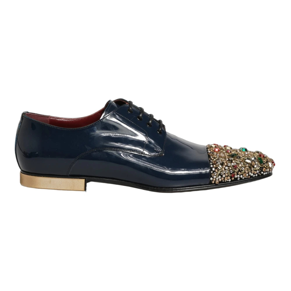 Dolce & Gabbana Herren Multicolor - Derby Business Schuhe - Shoes - Mehrfarbig - 43 Eu