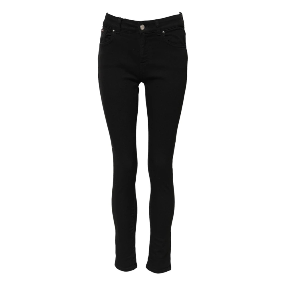 Dolce & Gabbana Damen Schwarz - Skinny Denim Jeans - Jeans - K - Xs