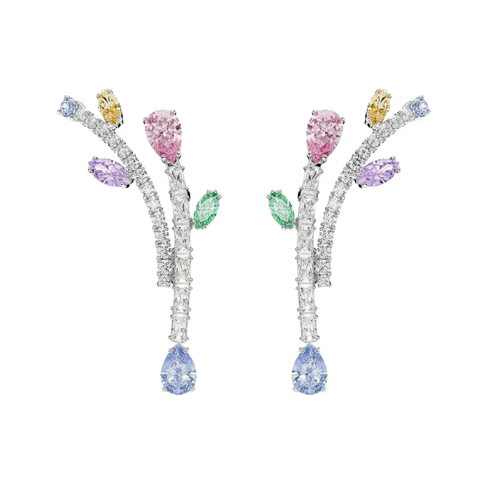 Swarovski Damen Silberfarben Ohrringe 5737426 - Bild 5