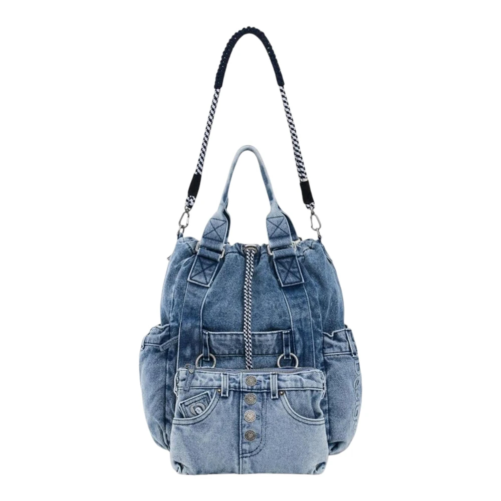 Desigual , Damen, Taschen, Blau, One Size - Bild 5