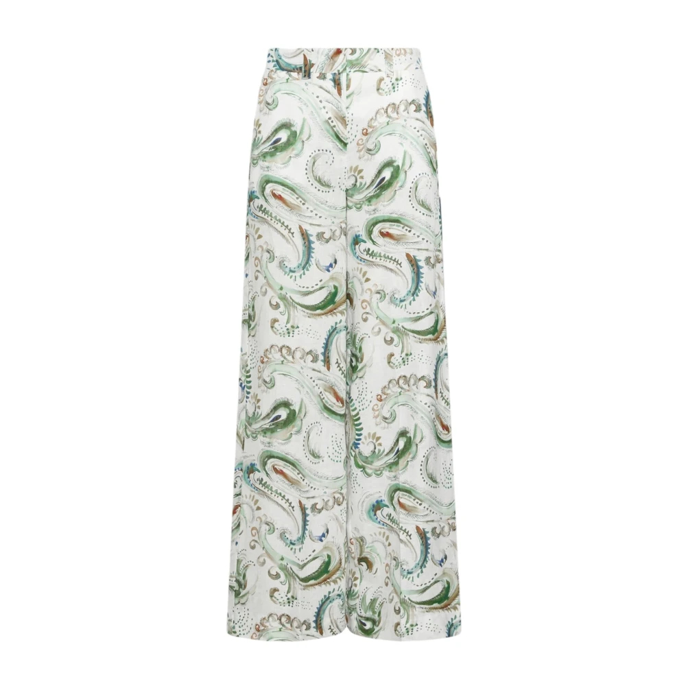 Marella Damen Multicolor - Mlldomino Palazzo Hose - Trousers - Mehrfarbig - L
