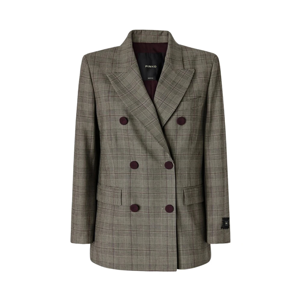 Pinko - New Guinea Zweireiher-Jackett - Jackets - Damen - Braun - Xs - Bild 8