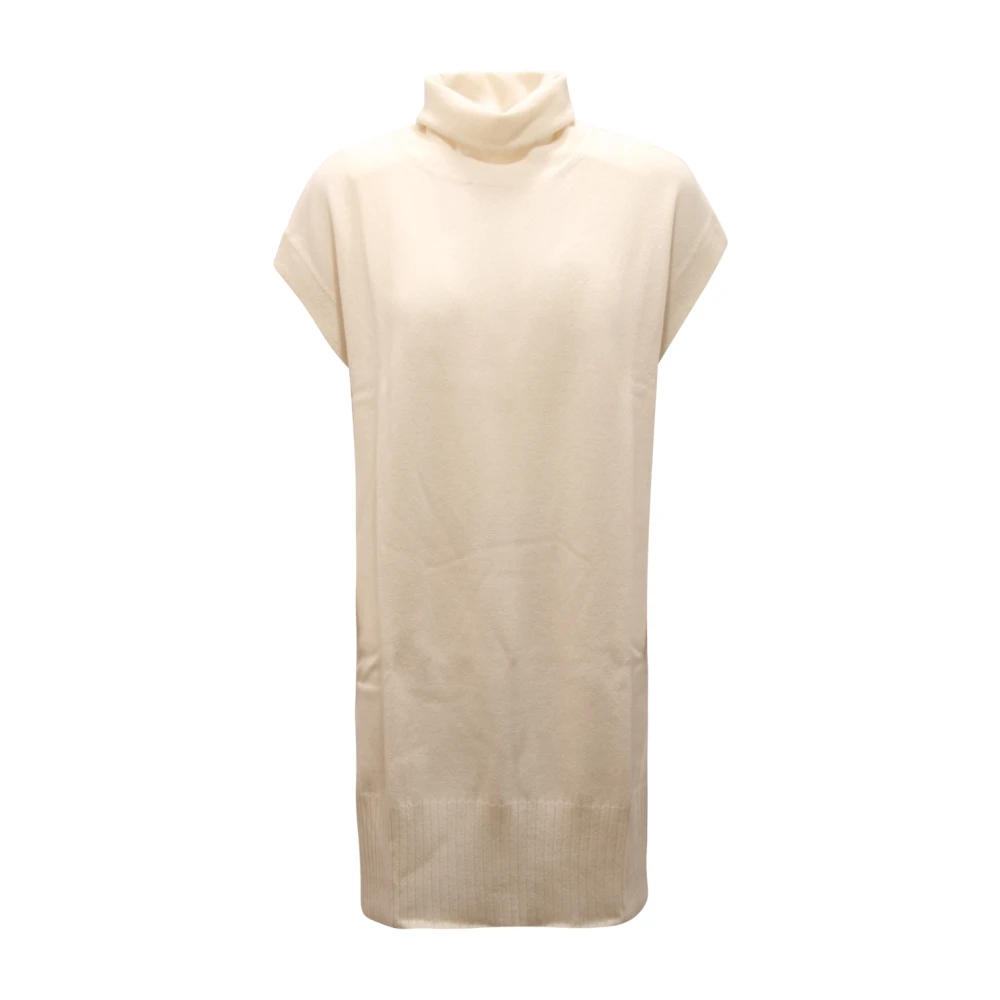 Kangra Damen Beige - Kaschmir-Mischung Rollkragenpullover - Knitwear - S