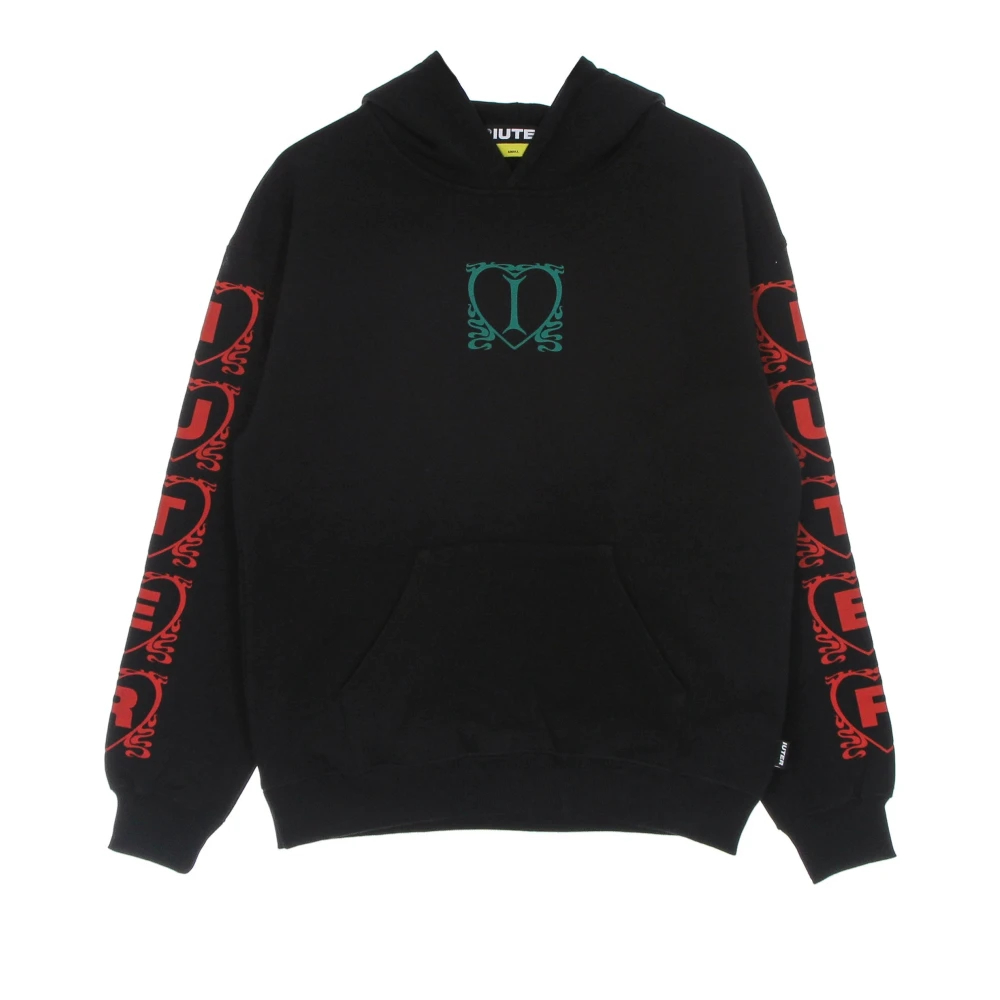 Iuter Herren Schwarz - Er Leichter Kapuzenpullover - Sweatshirts & Hoodies - K -Xs
