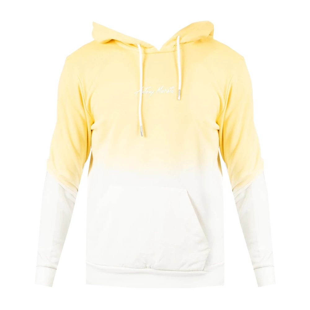 Antony Morato Herren Weiß - Einfacher Kapuzenpullover - Sweatshirts & Hoodies - Xl