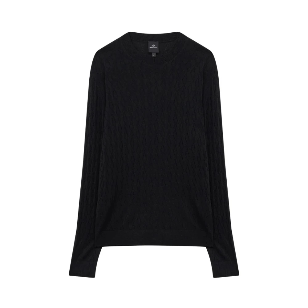Armani Exchange, Herren, Pullover, Pullover, Schwarz, (S) - Bild 6