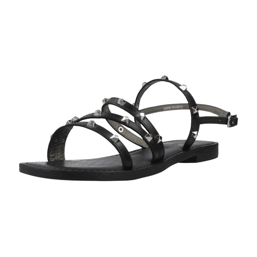 Geox Damen Schwarz Sandalen D Maddalusiac D65ymh 0001J C9999 - Bild 3