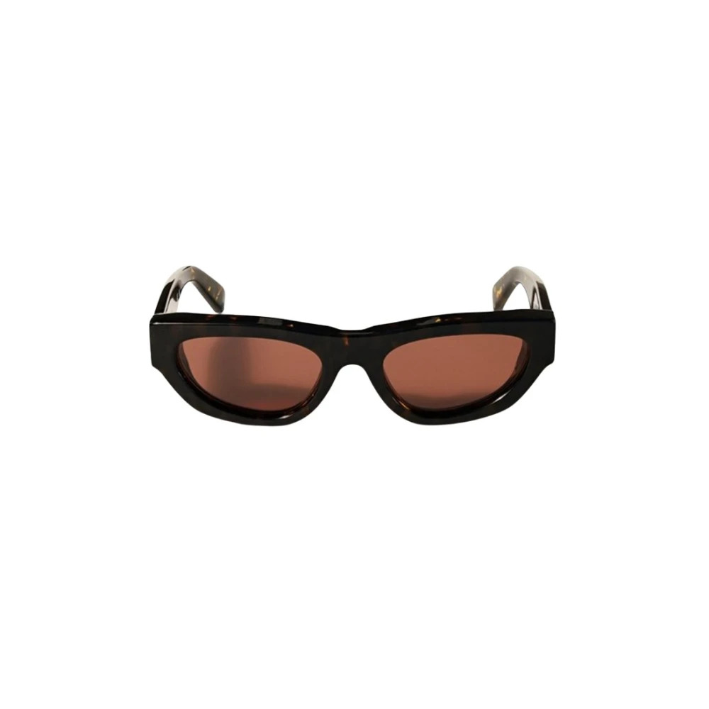 Off-White Unisex Braun Off-White Ow1050 Honolulu 6064 Sonnenbrillen Acetat Havanna Geometrisch Normal - Bild 5