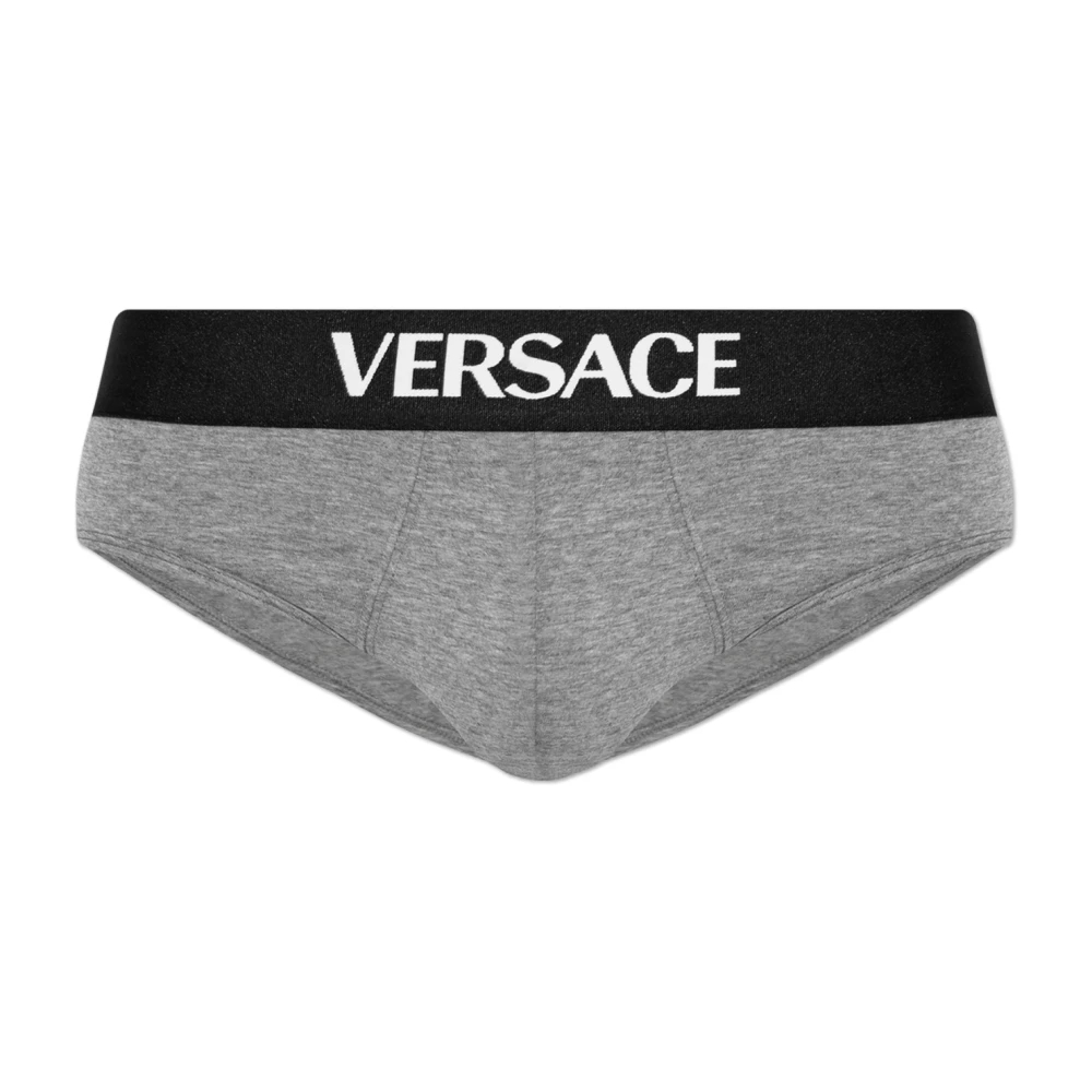 Versace Herren Grau - Logo Briefs - Underwear - 3XL