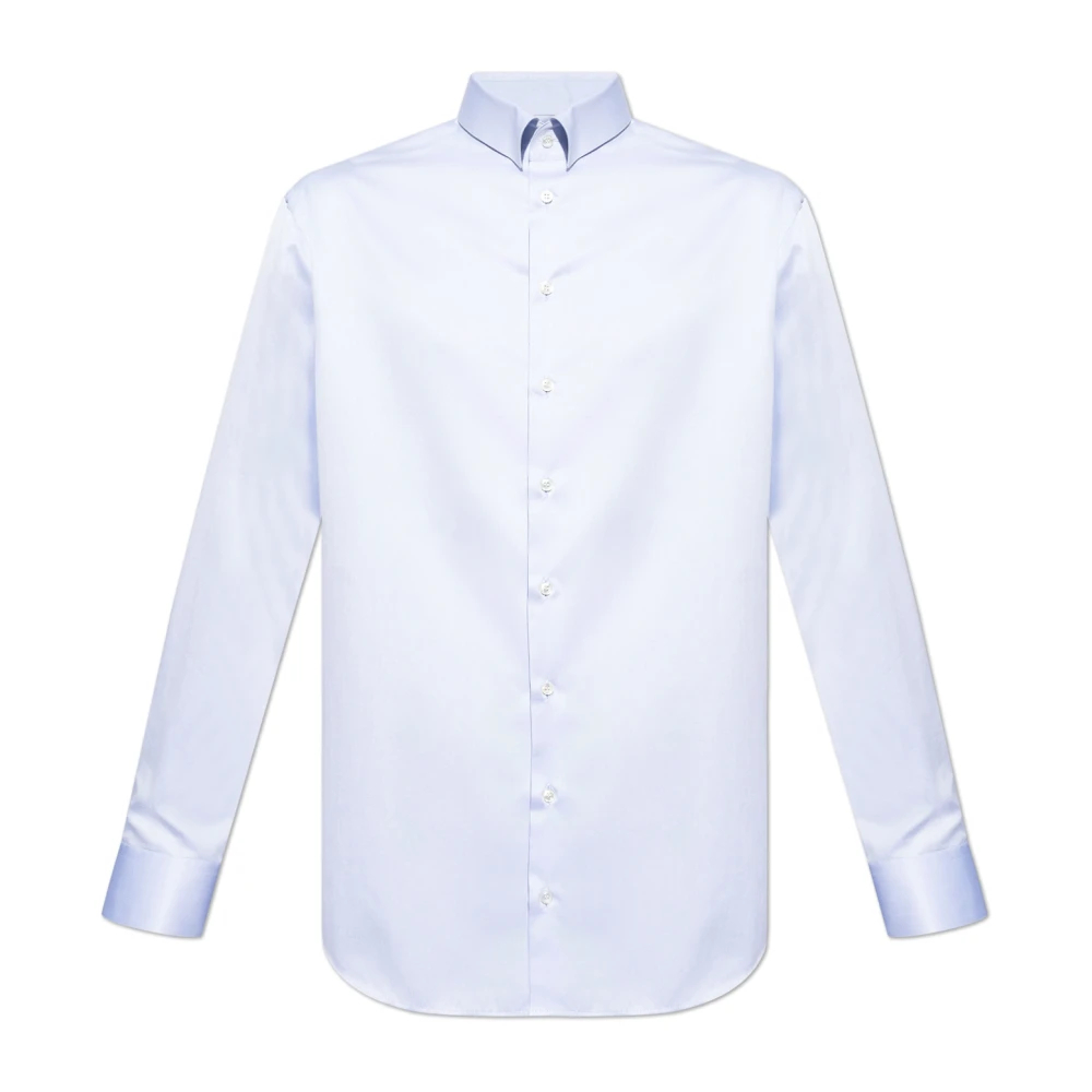 Giorgio Armani Herren Blau - Klassisches Hemd - Shirts - 2XL