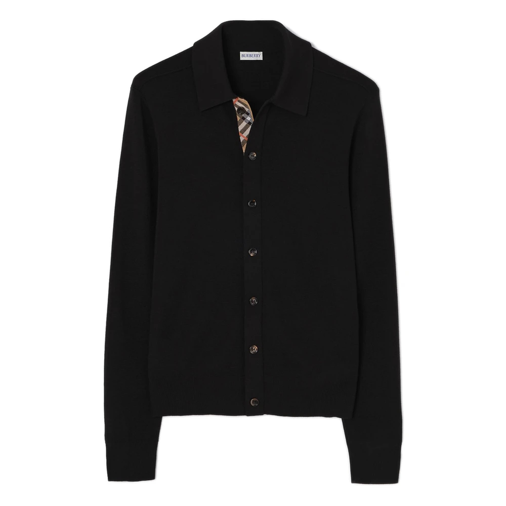 Burberry - Wollstrickjacke - Knitwear - Herren - Schwarzk - M - Bild 6
