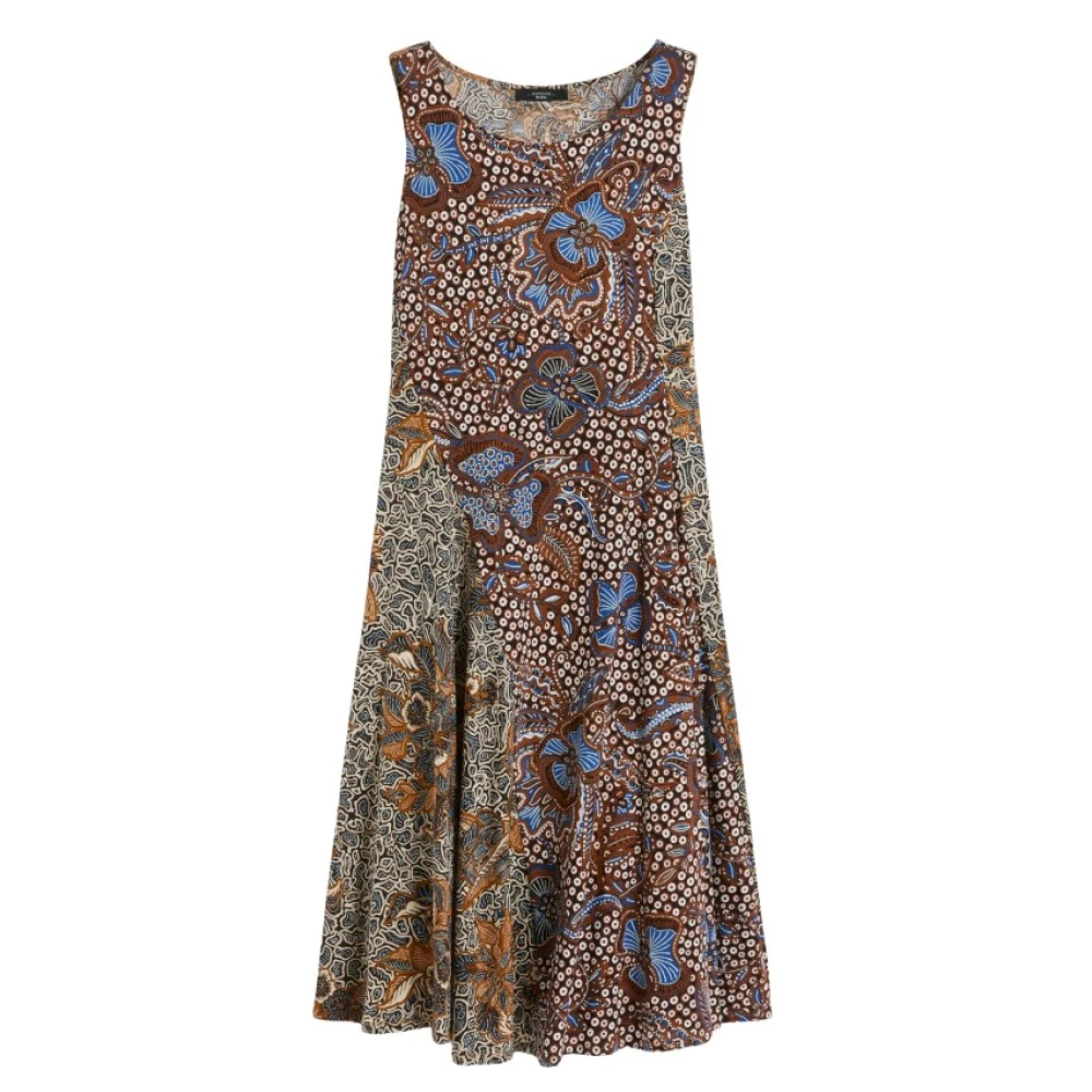 Weekend Max Mara Damen Multicolor - Midi Kleid - Dresses - Mehrfarbig - S