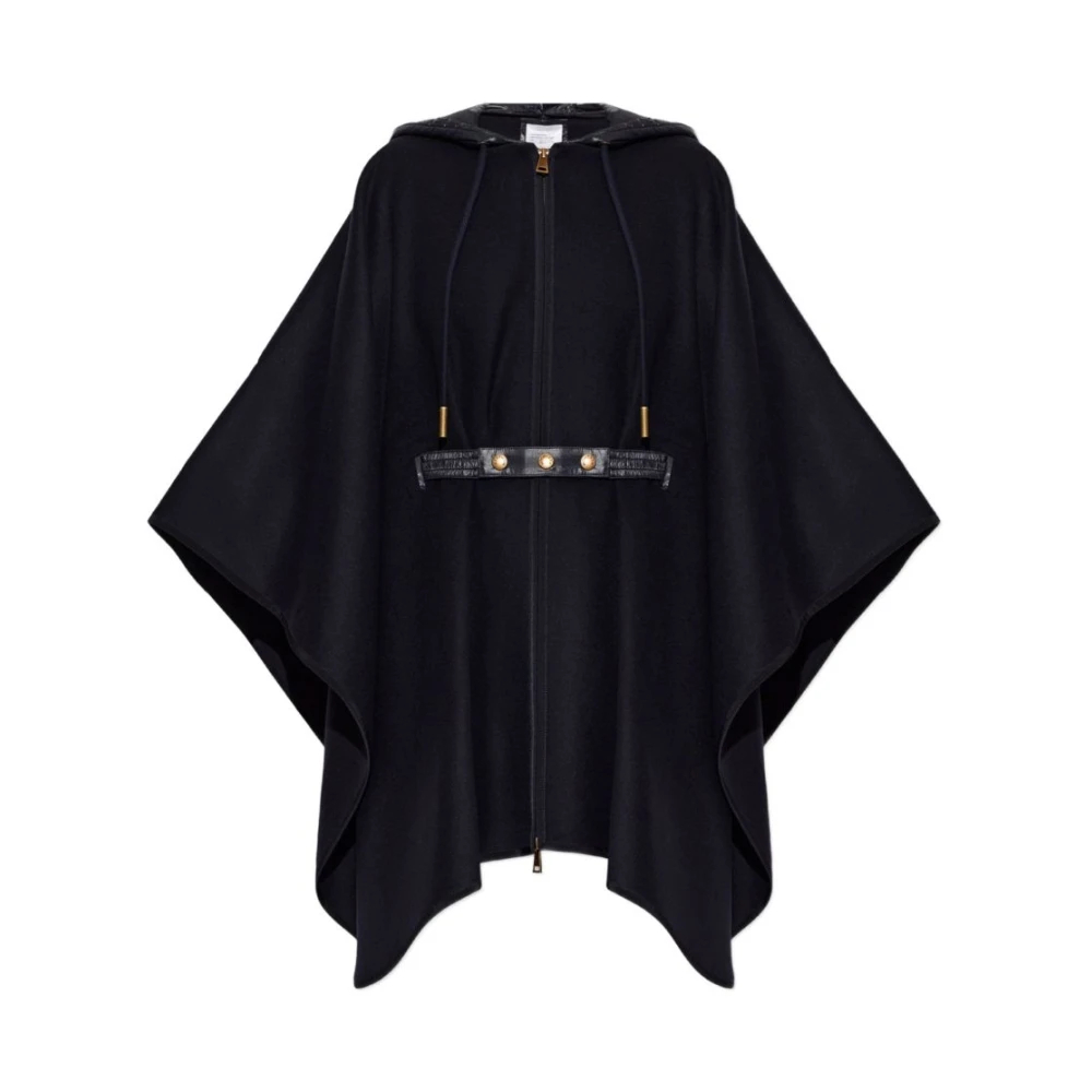 Moncler Wool Hooded Cape - Bild 5