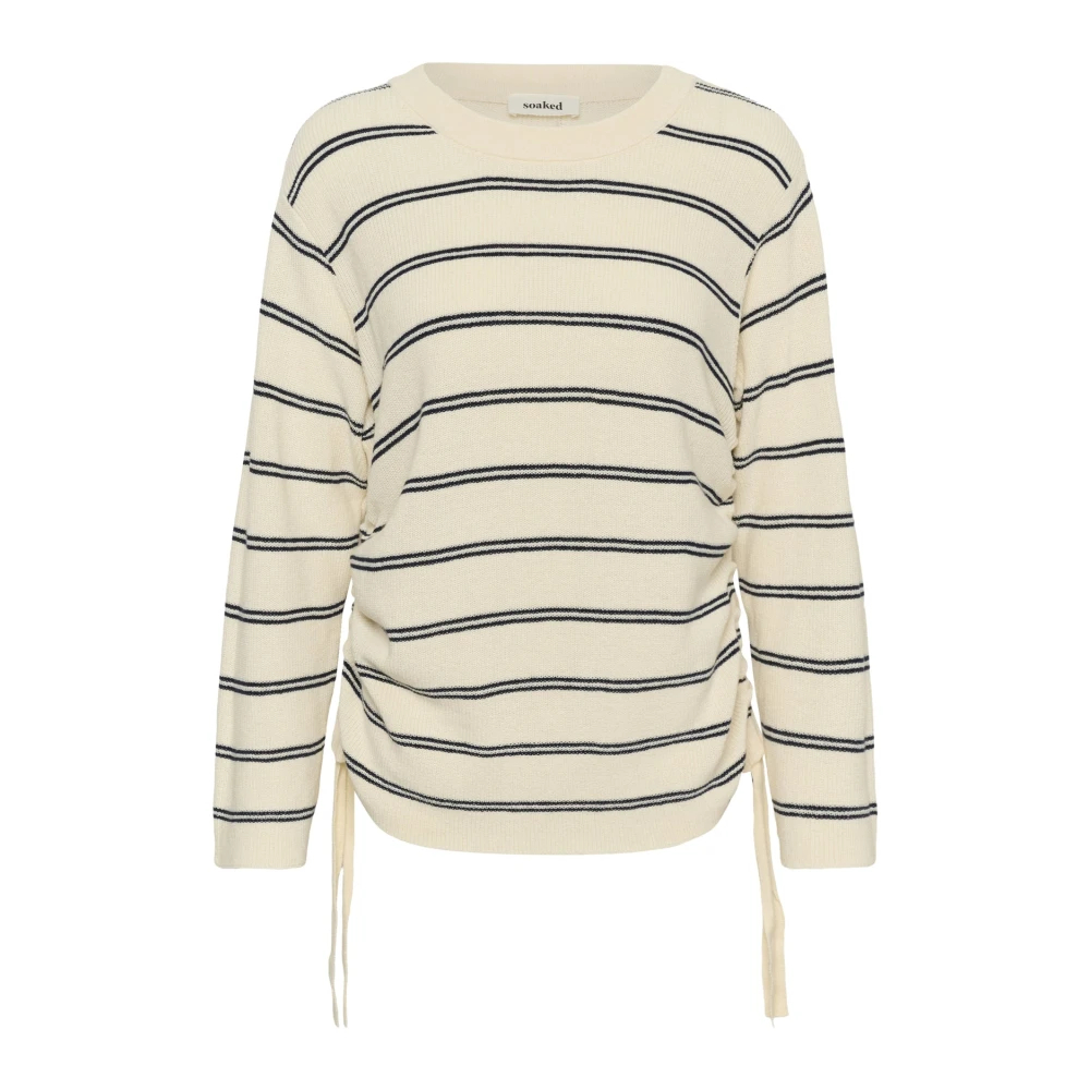 VAN GRAAF Soaked In Luxury Damen Vanille Strickpullover Slsanja Baumwolle Gelb, Mittel - Bild 4