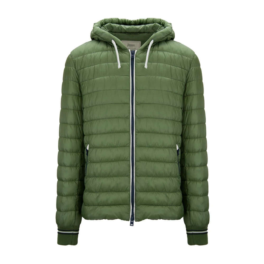 Herno Herren Grün - Kapuzen Steppjacke - Jackets - 2XL