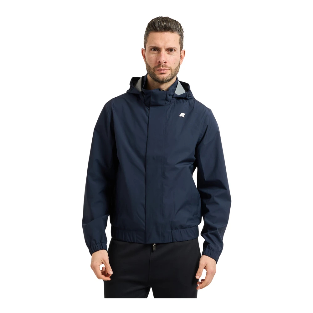 K-Way Herren Blau - Kurze Jacke - Jackets - 2XL