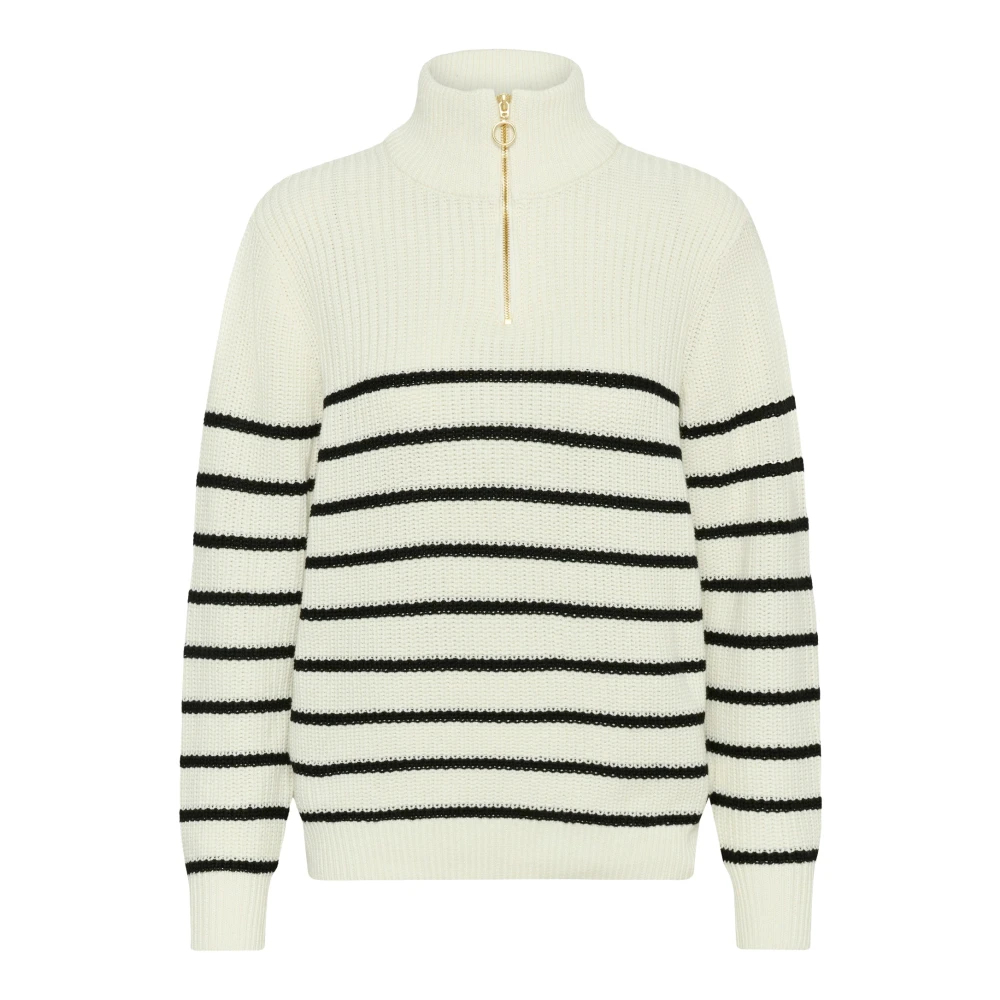 VAN GRAAF Kaffe Damen Weiß Strickpullover Kalioa Baumwolle Xxl - Bild 5