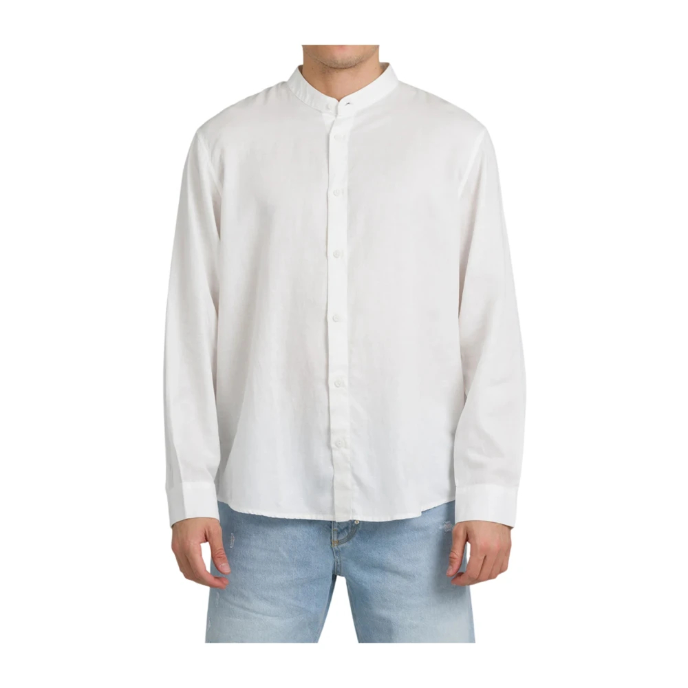 Armani Exchange Herren Weiß - Essentielles Klassisches Hemd - Shirts - M