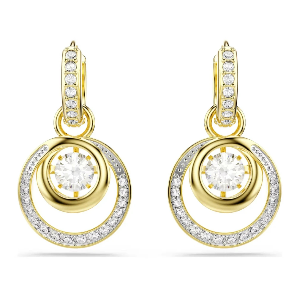 Swarovski - Hyperbola Hängerohrringe - Accessories - Damen - Gelb - One Size - Bild 5