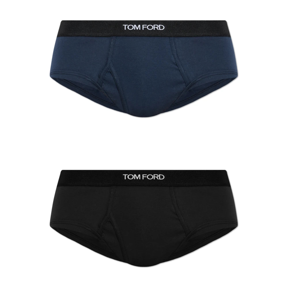 Tom Ford Herren Multicolor - Zweierpack Slips - Underwear - Mehrfarbig - Xs
