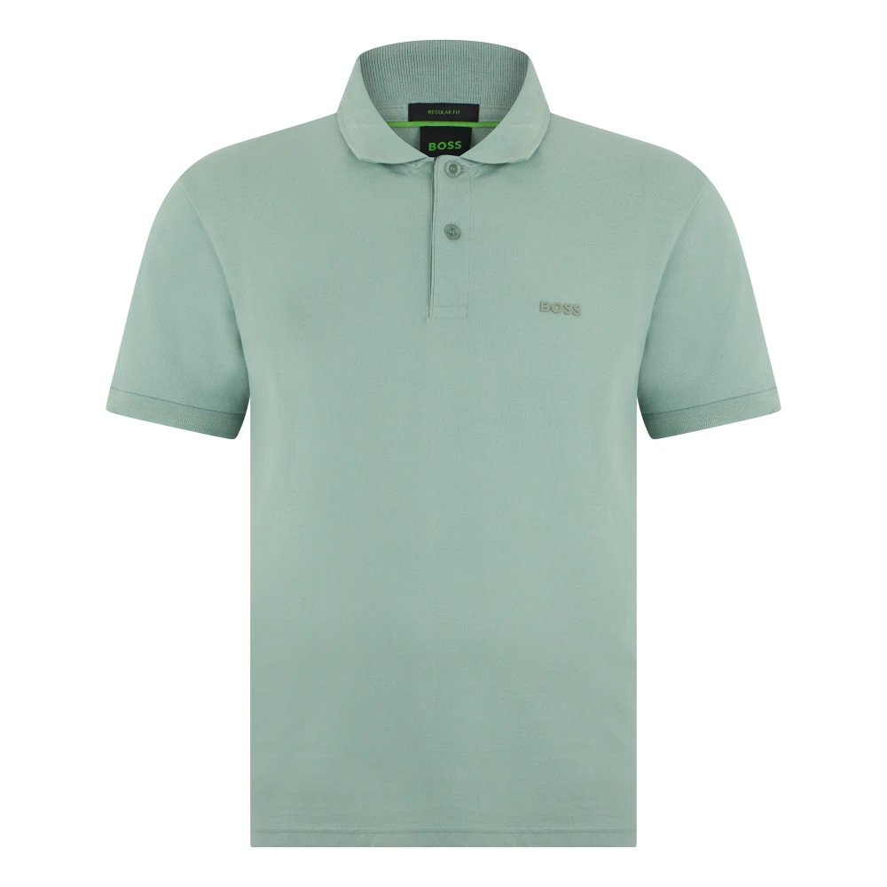 Hugo Herren Grün - Piqué Baumwollpolo - Tops - 2XL