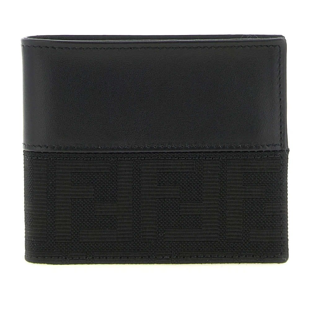 Fendi - Ff Jacquard Bi-Fold Geldbörse - Accessories - Herren - Schwarzk - One Size - Bild 7