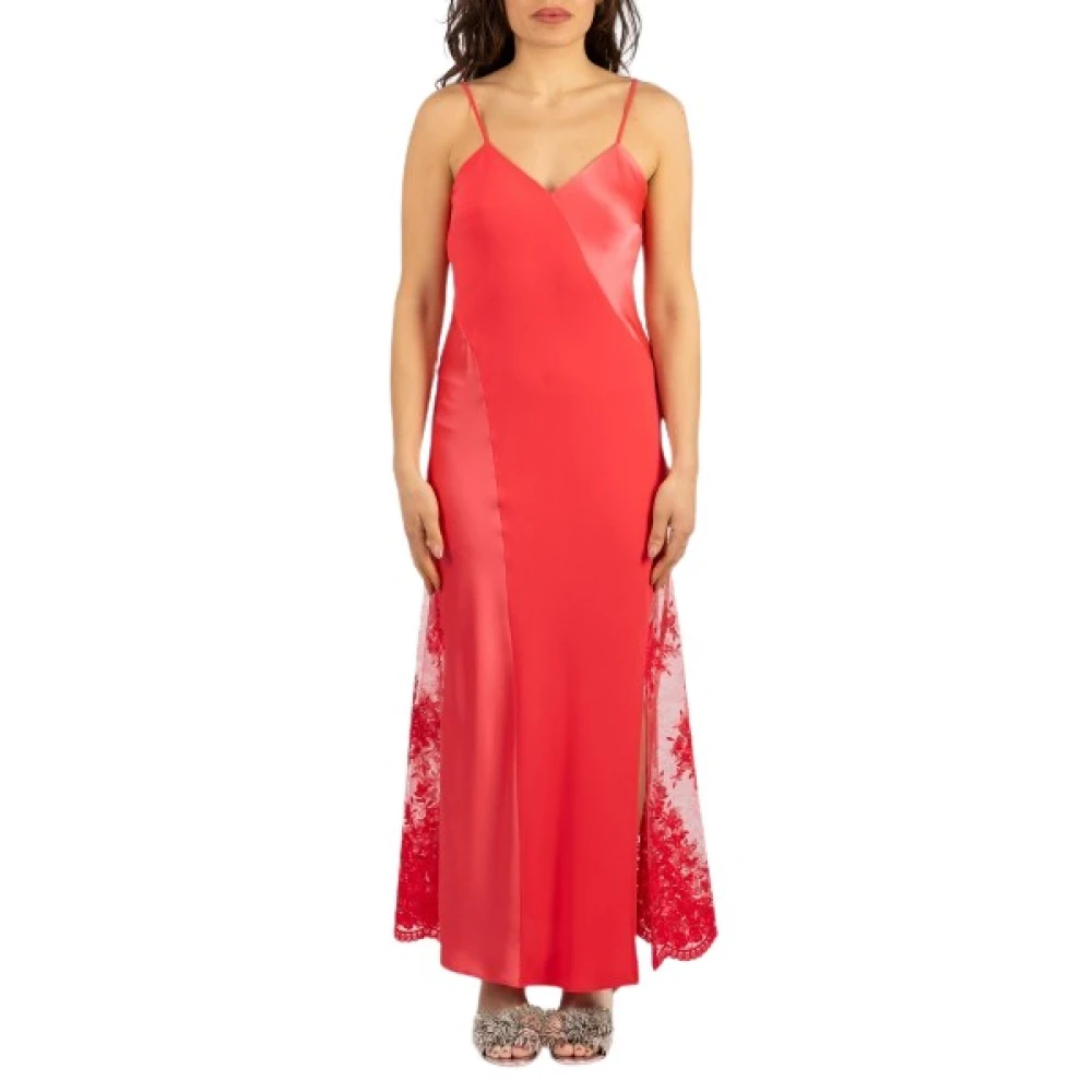 Hanita Damen Rot - Maxi-Kleid - Dresses - Xs