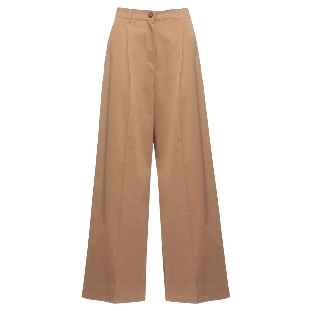 Marella Damen Beige - Emme Hose - Trousers - M