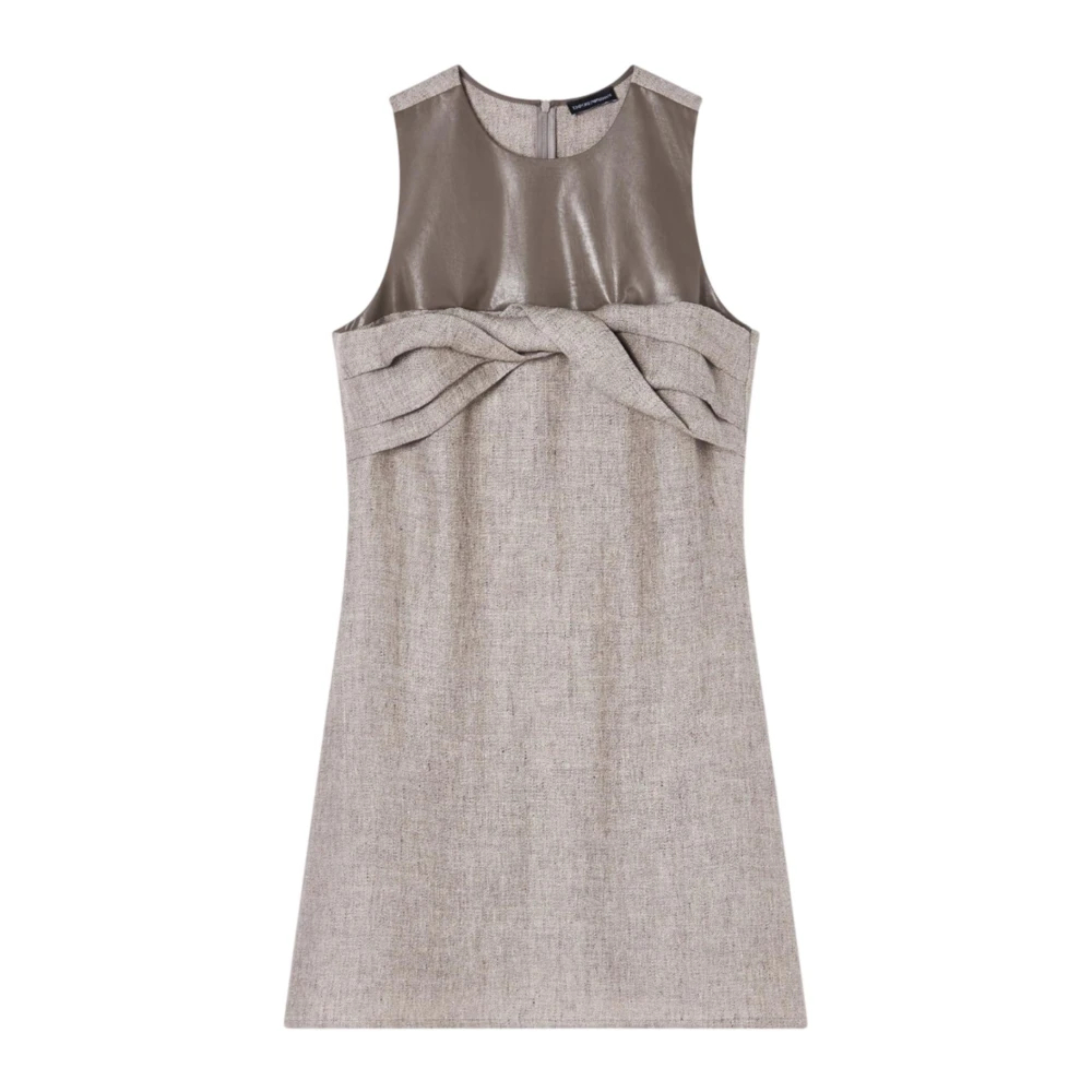 Emporio Armani Damen Beige - Kurzes Kleid - Dresses - S