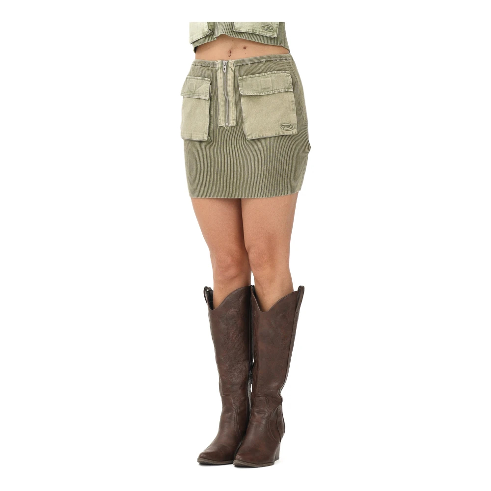 Diesel Damen Grün - Minirock - Skirts - Xs